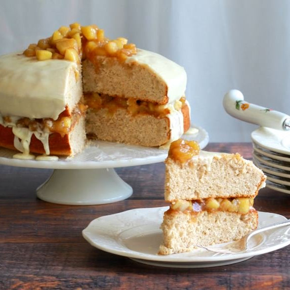 Apple Pie-Filled Layer Cake