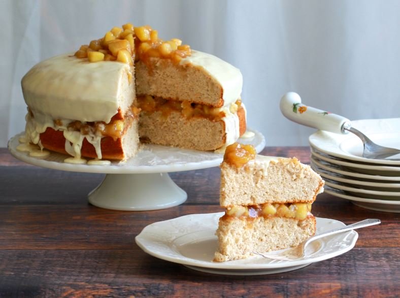 Apple Pie-Filled Layer Cake