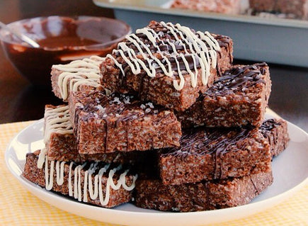 Chocolate-Hazelnut Crispy Treats