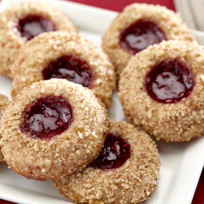 Jam-Filled Thumbprint Cookies