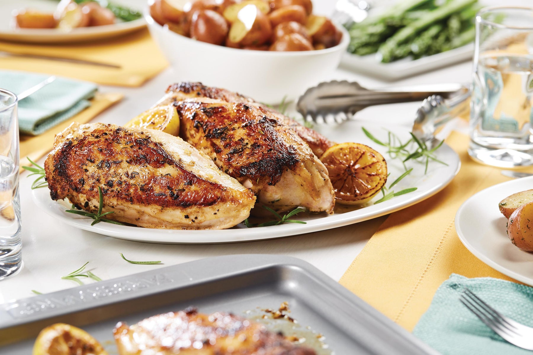 Lemon Rosemary Chicken Breasts
