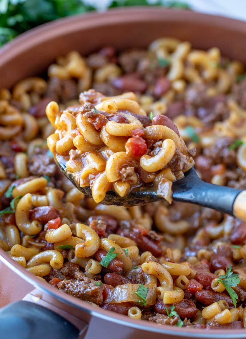 One-Pot Chili Mac