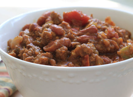 Hearty Ancho, Turkey and Pumpkin Chili