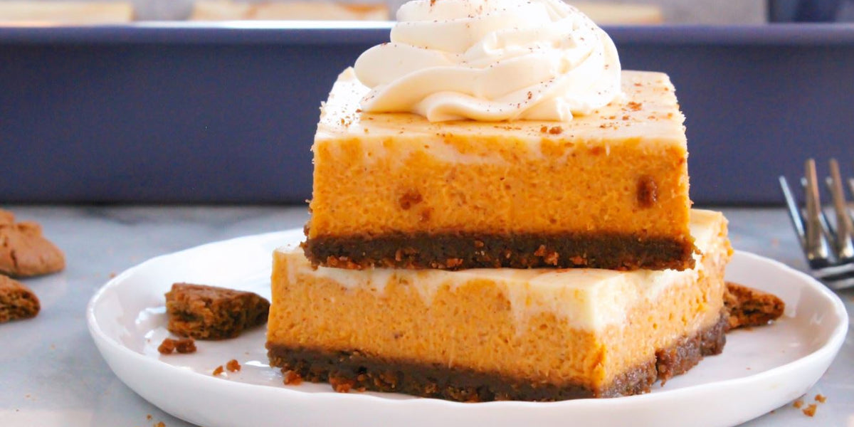 Pumpkin Swirl Cheesecake Bars Farberware Cookware