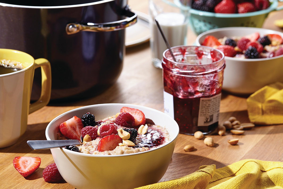 PB &amp; J Breakfast Bowls - Farberware Cookware