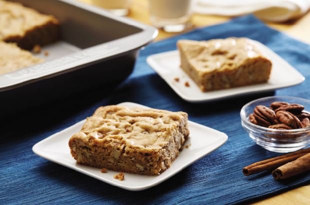 Brown Butter Pecan Cinnamon Bars
