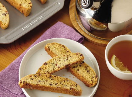 Cocoa Nib Biscotti