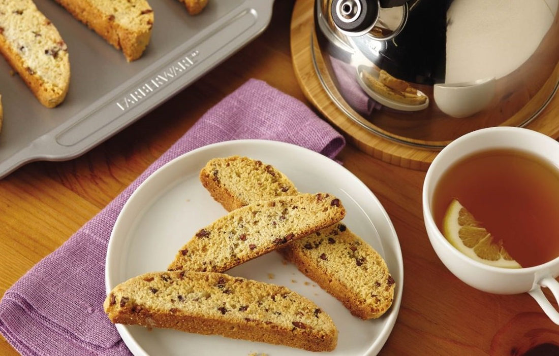 Cocoa Nib Biscotti