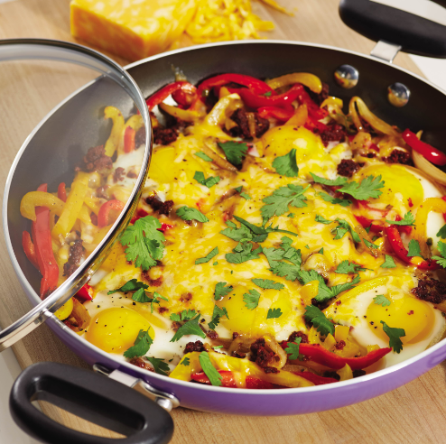 Skillet Chorizo Eggstravaganza