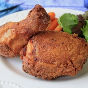 Lemon-Ginger Tea Brined Fried Chicken