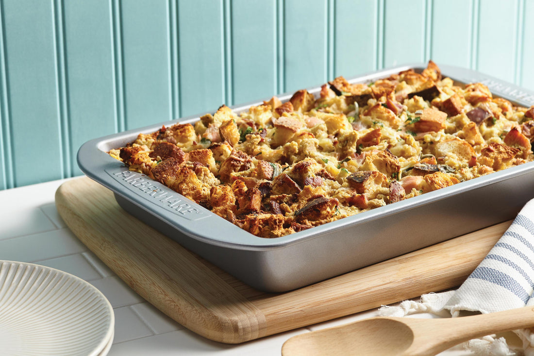 Savory “Leftovers” Bread Pudding