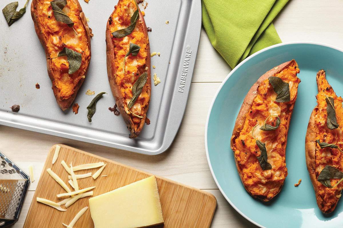 Twice Baked Sweet Potatoes Farberware Cookware