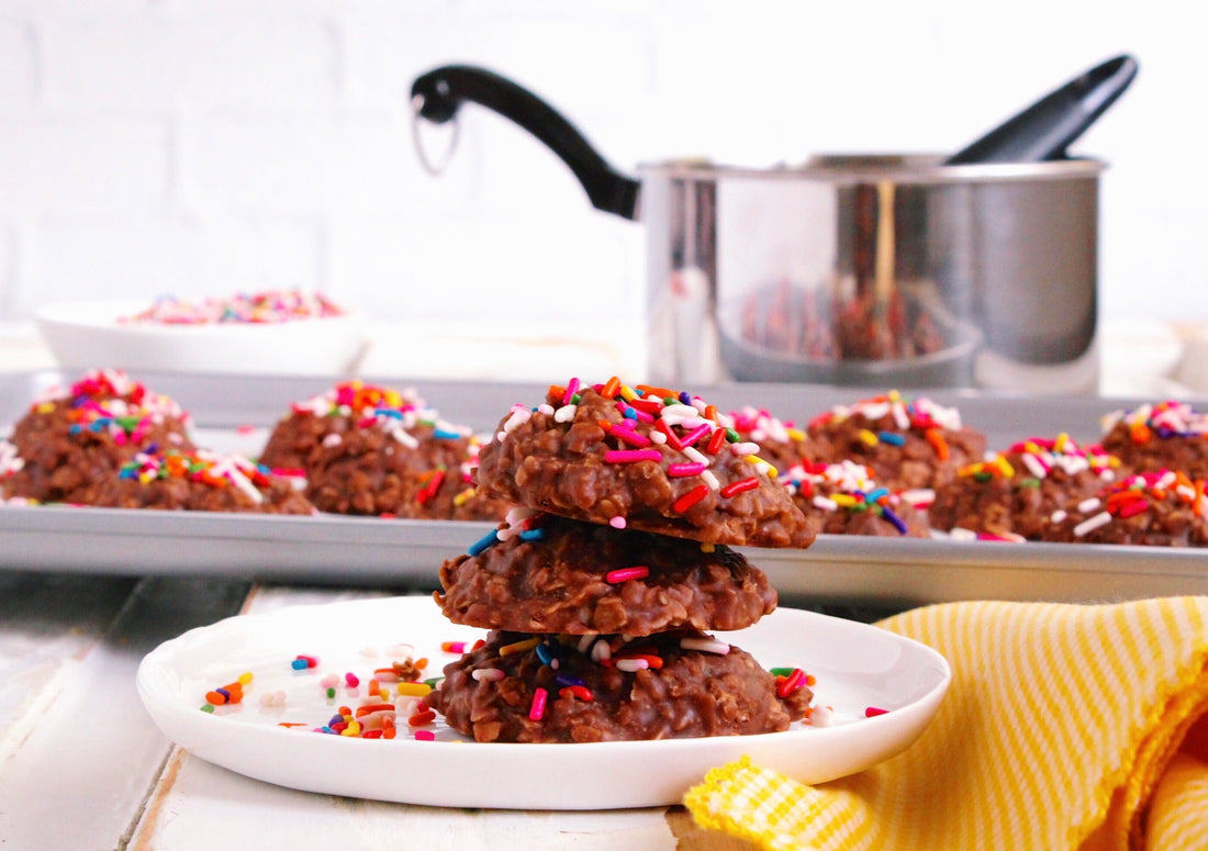 No-Bake Chocolate Peanut Butter Cookies