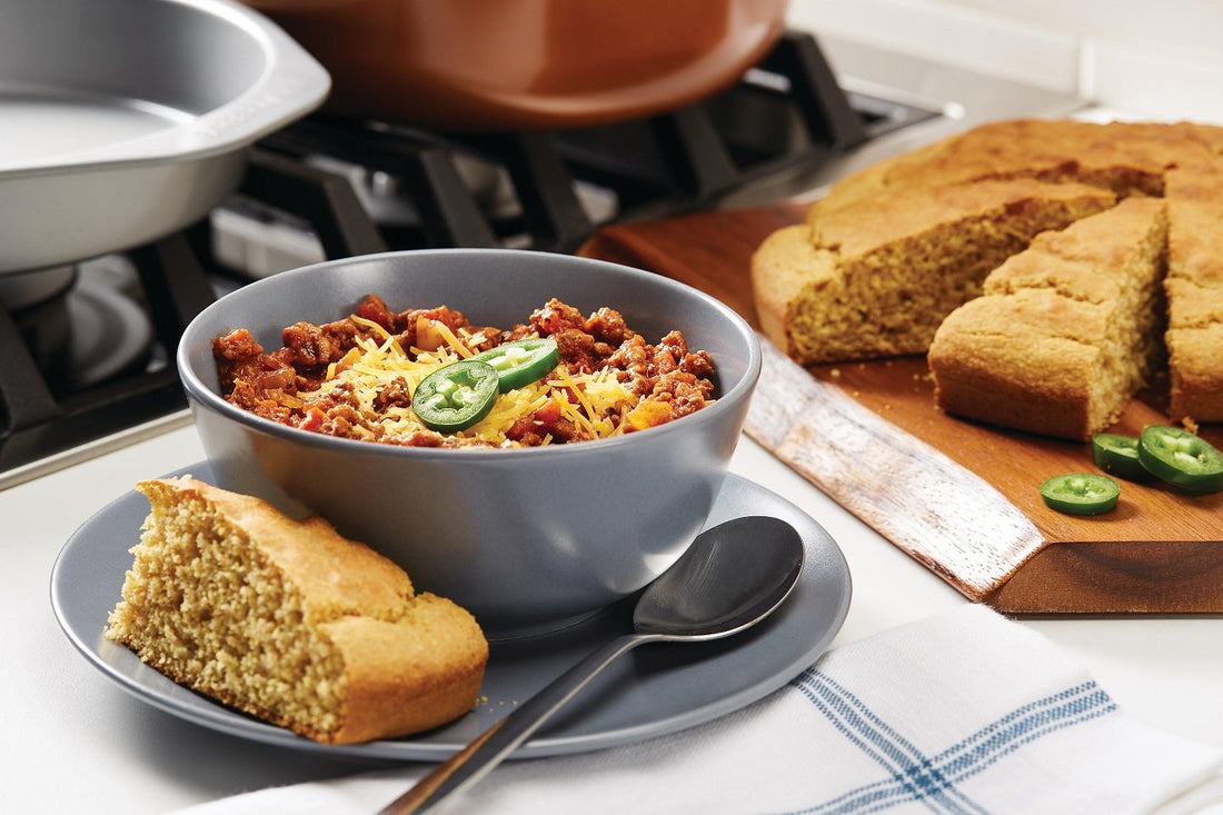 Chili and Cornbread