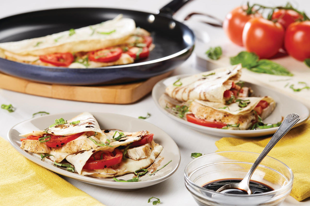Caprese Quesadilla Farberware Cookware