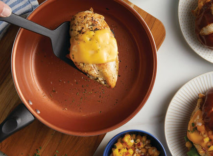 Grilled Chicken Sandwich with Mango Salsa on Pretzel Roll