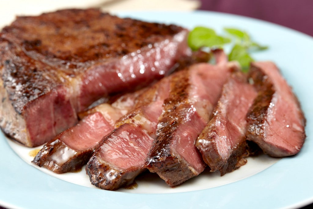 Dry-Rubbed Skillet-Cooked Ribeye