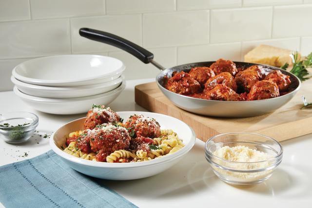 Mozzarella Stuffed Meatballs