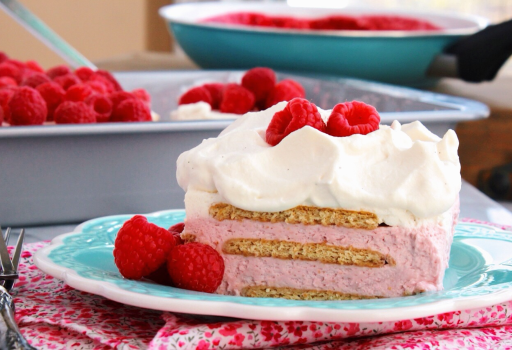 Raspberry Cheesecake Icebox Cake - Farberware