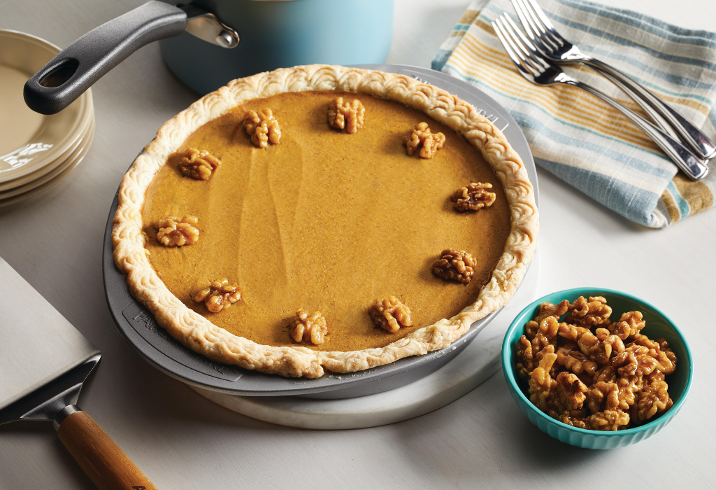 Perfect Pumpkin Pie & Candied Walnuts - Farberware