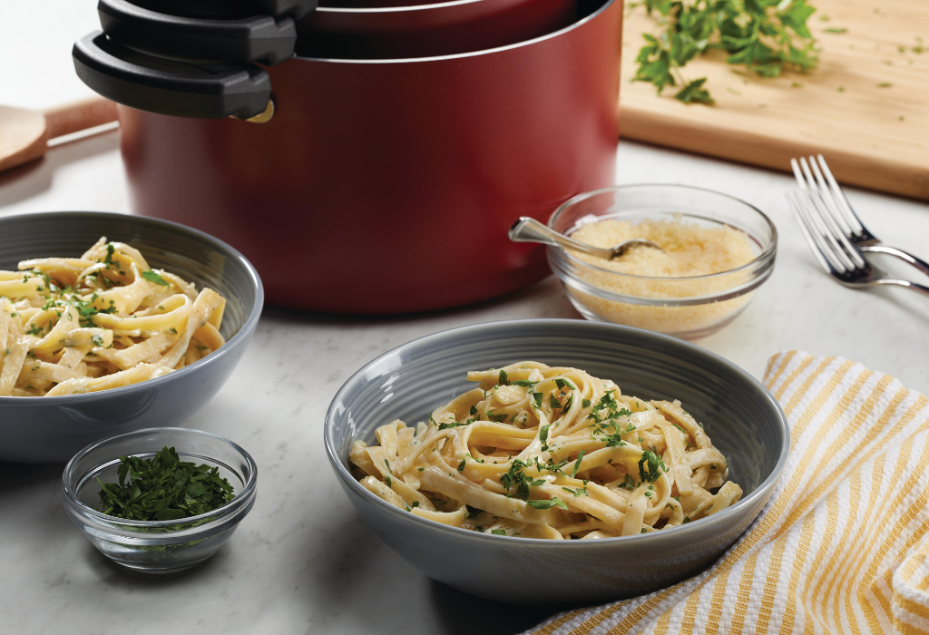 Fettuccine Alfredo for Two