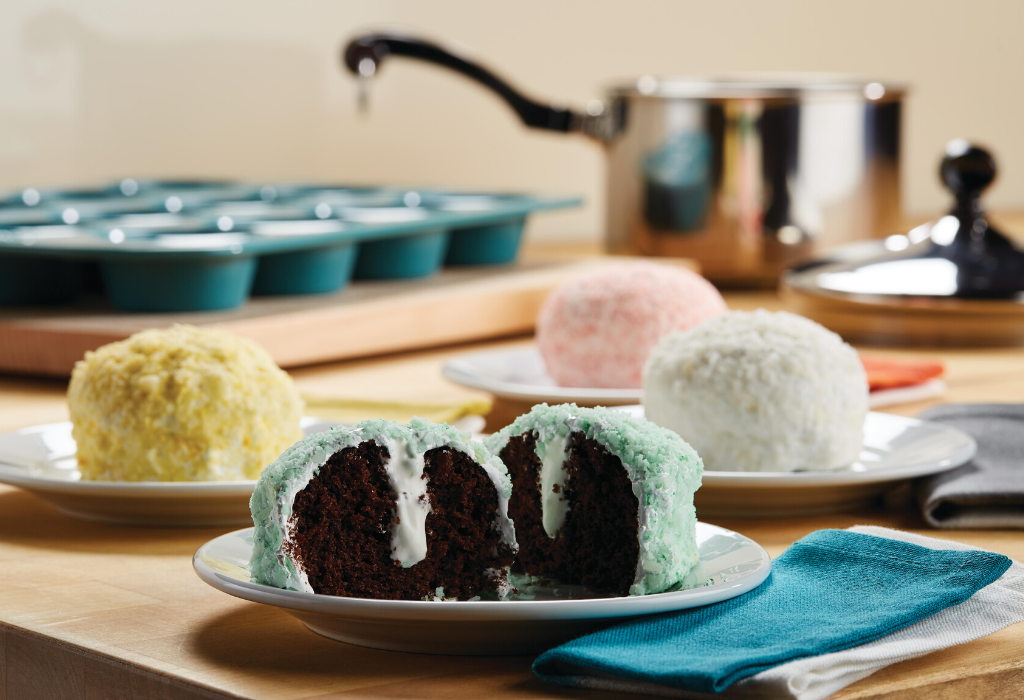 Fluffy Coconut Chocolate Cupcakes