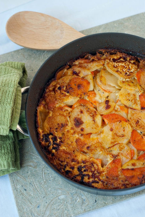 Herbed Sweet Potato Gratin