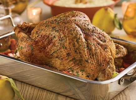 Herb Rubbed Roasted Turkey