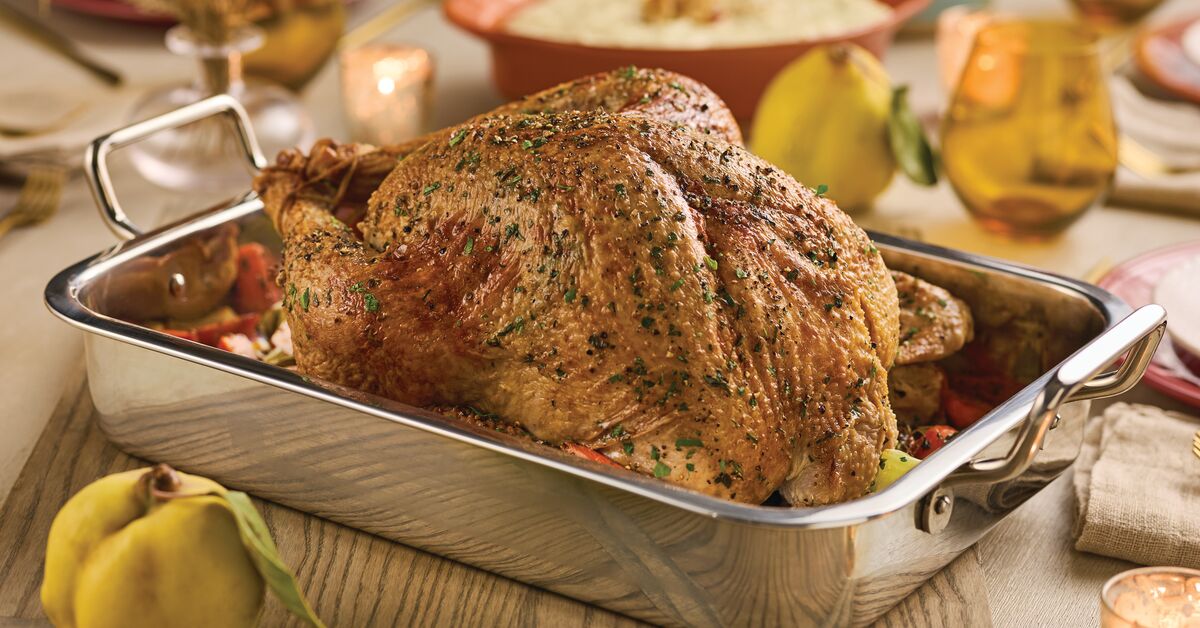 Herb Rubbed Roasted Turkey