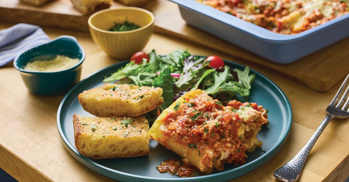 Turkey Lasagna Rolls