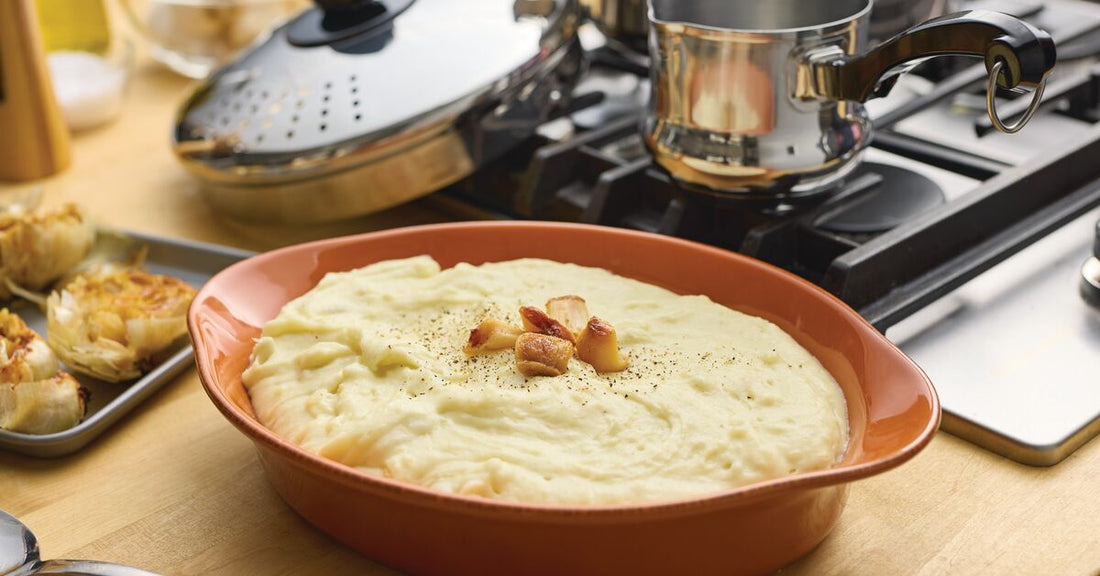 Roasted Garlic Mashed Potatoes