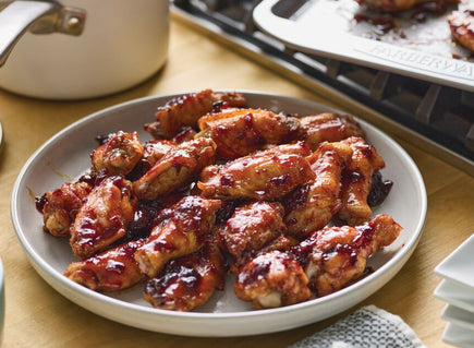 Cherry-Chipotle Wings