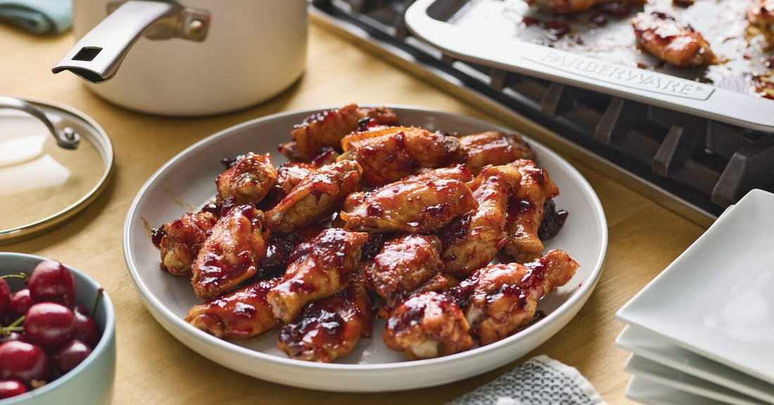 Cherry-Chipotle Wings