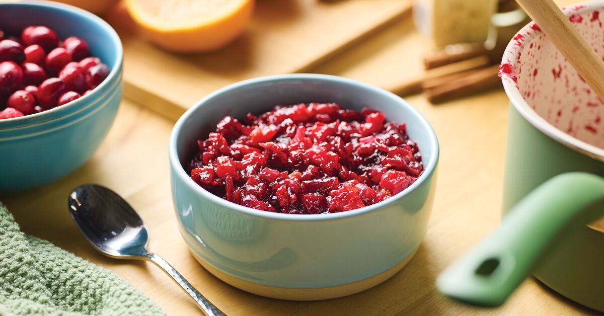 Cranberry Orange Relish