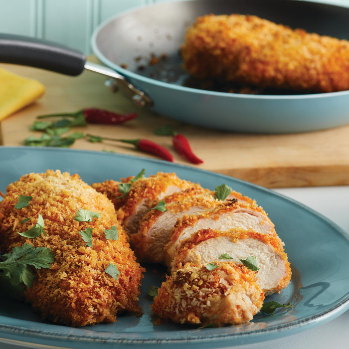 Kicked-Up Spicy Breaded Chicken with Panko - Farberware