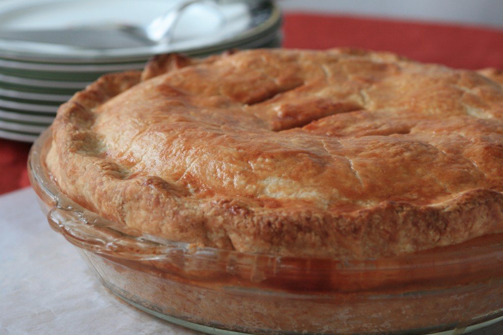Leatherstocking Apple Pie with Cheddar Cheese