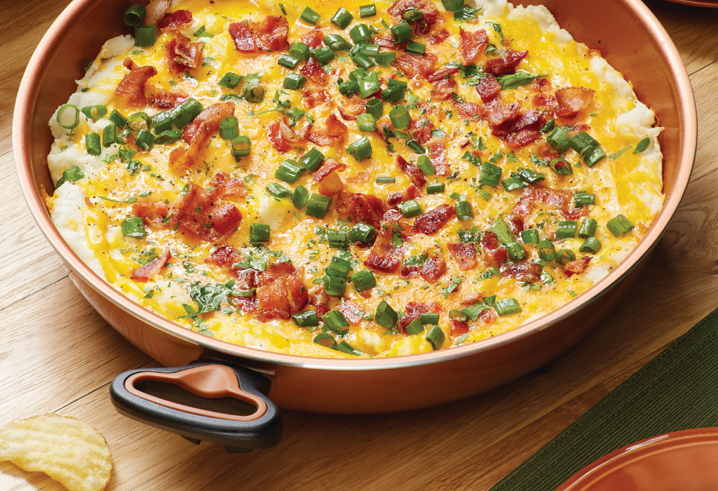 Loaded Mashed Potatoes Skillet