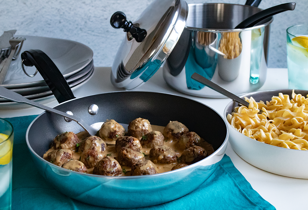 Meatless Swedish Meatballs