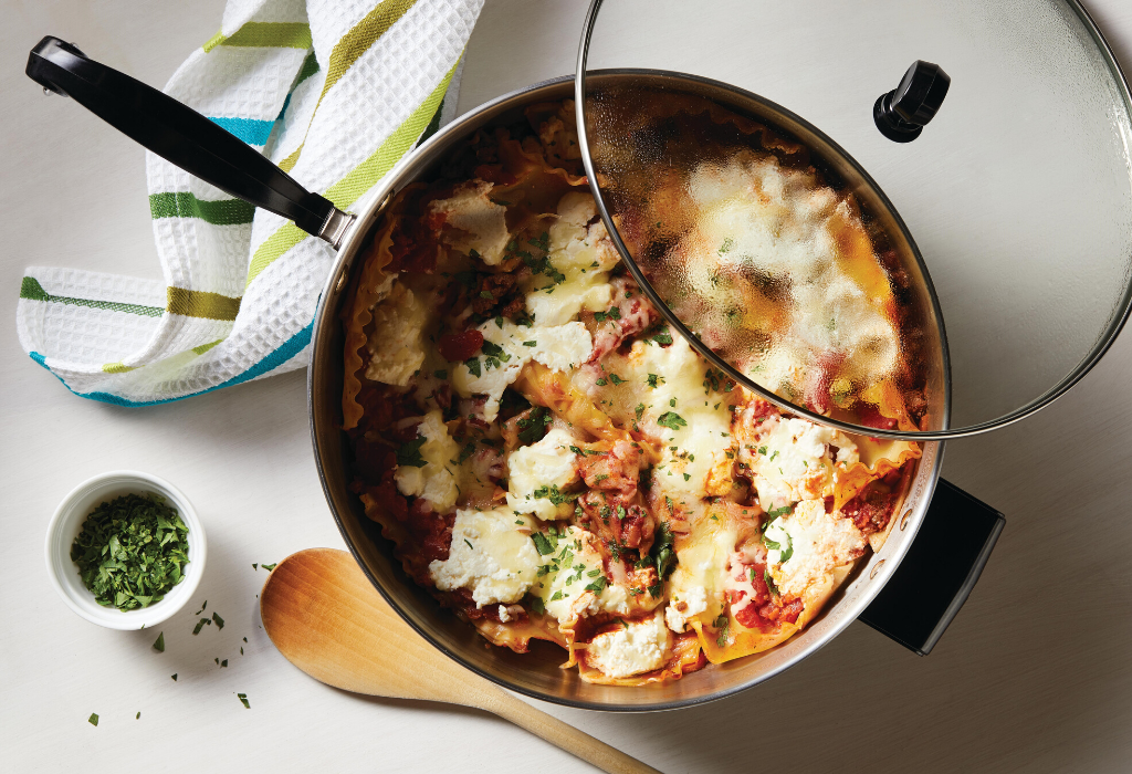 One-Pot Lasagna Bolognese