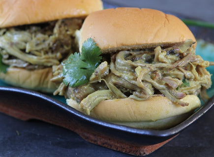 Queens Coconut Curry Pulled Pork Sliders