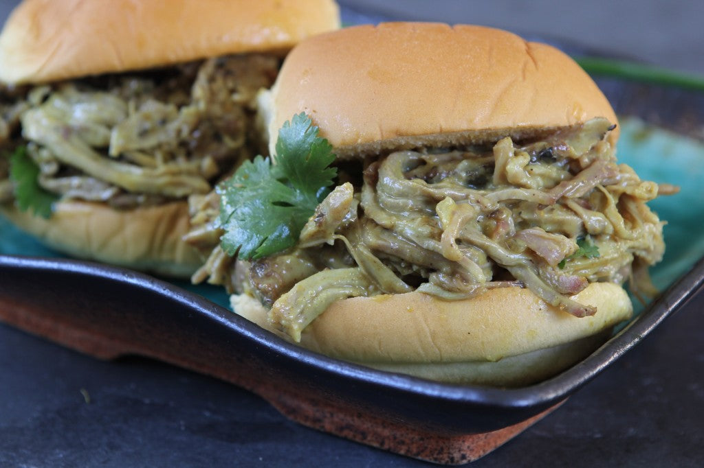 Queens Coconut Curry Pulled Pork Sliders