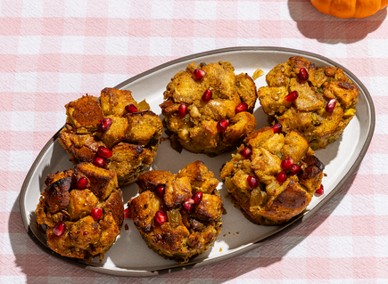 Spicy Fig & Pistachio Stuffins