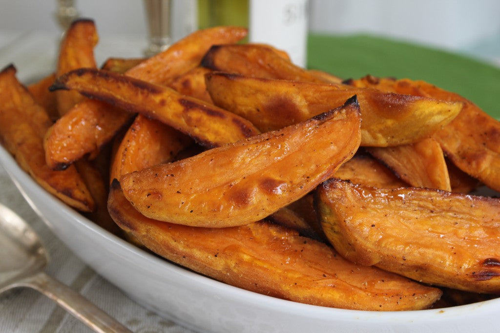 Roasted Sweet Potato Wedges