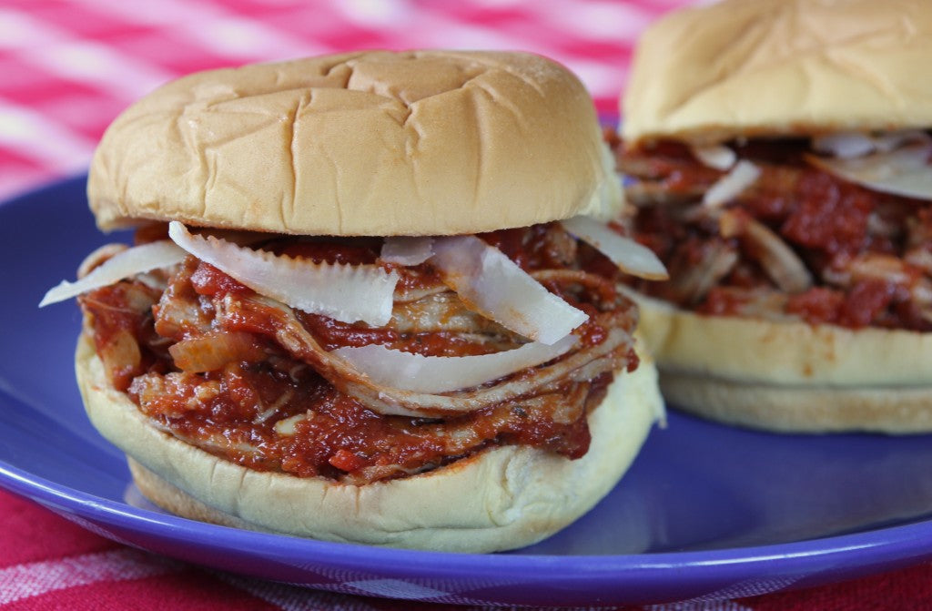 Staten Island Pulled Pork Parm Sliders - Farberware