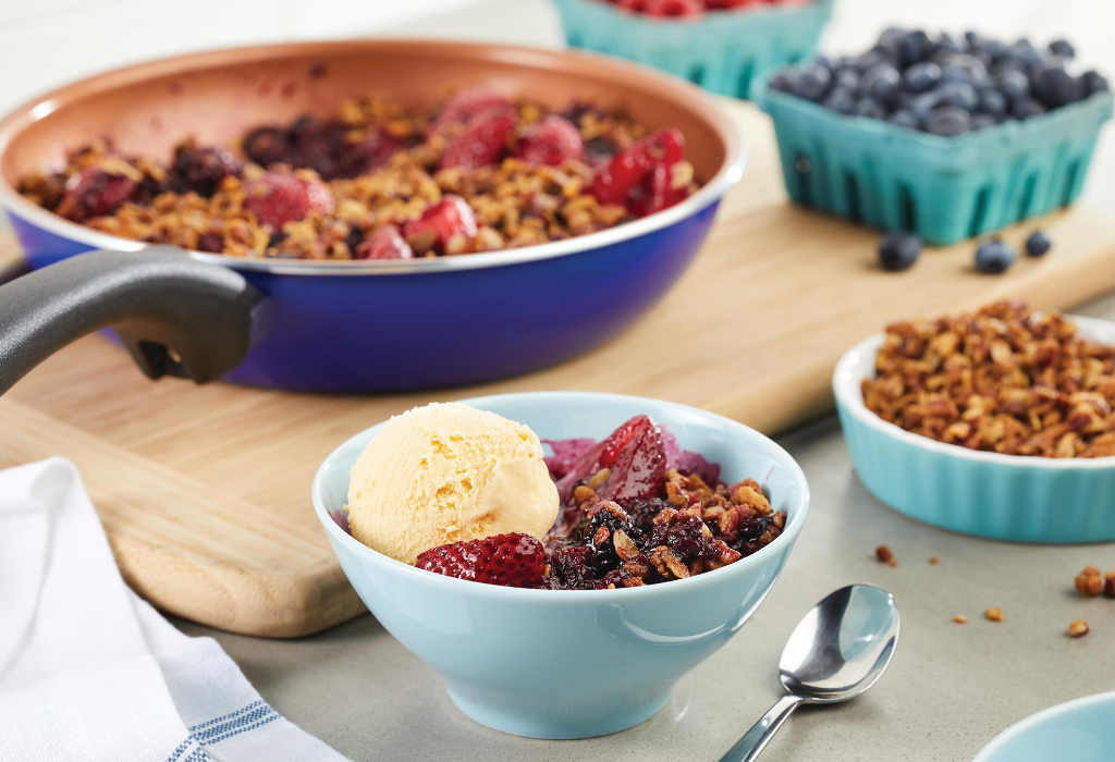 Stovetop Berry Crisp