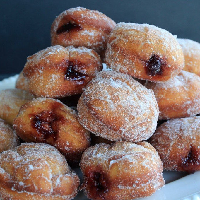 Sufganiyot (Chanukah Jelly Donuts)