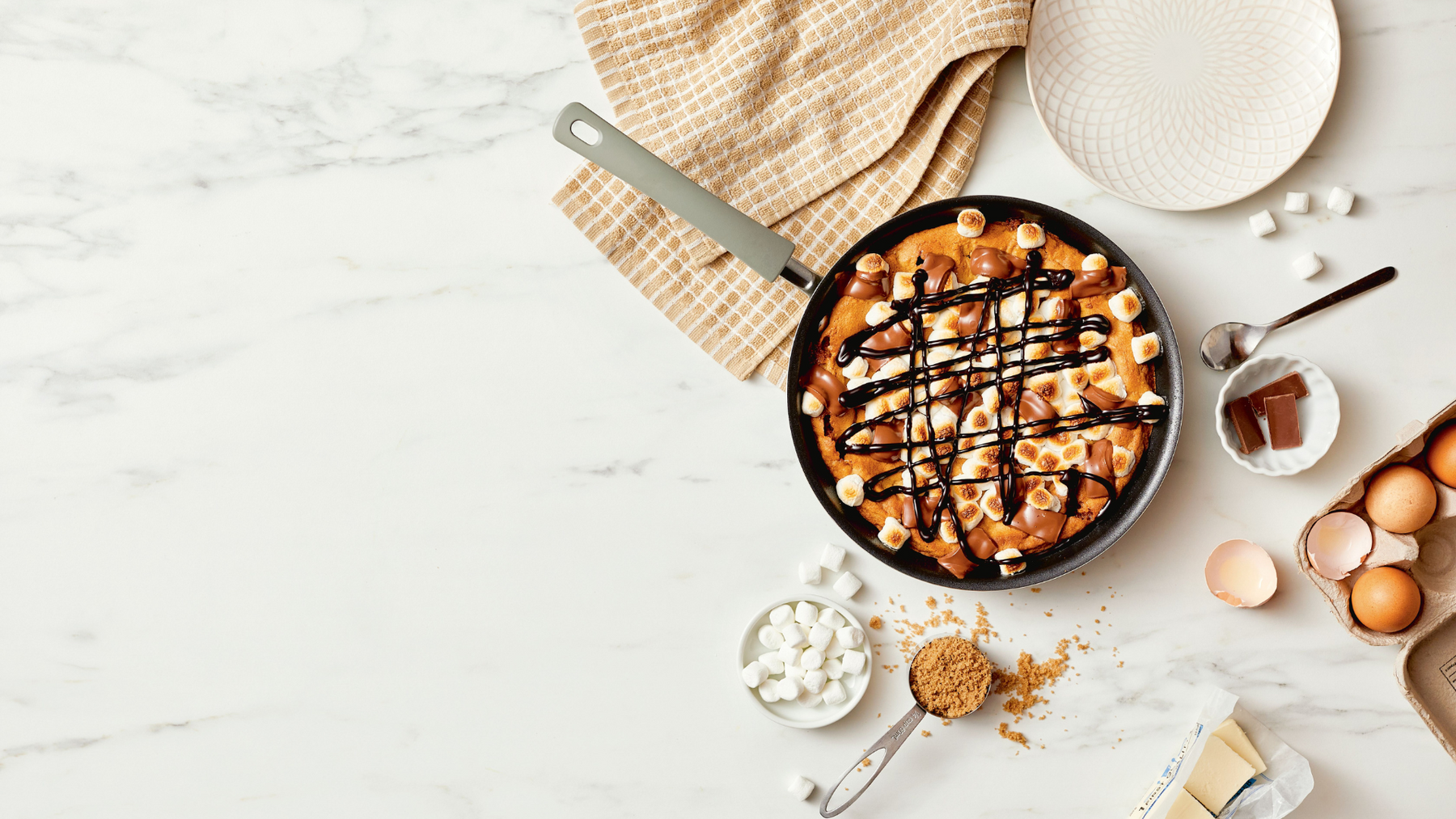 S'mores Skillet Cookie