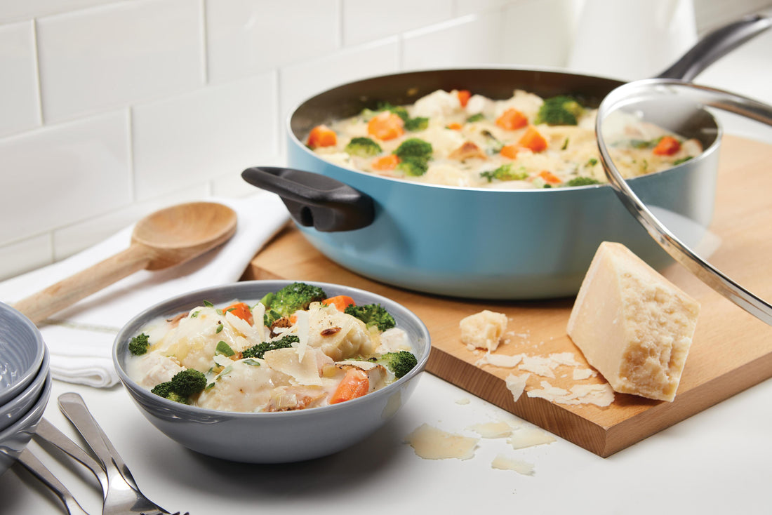 Skillet Chicken and Dumplings