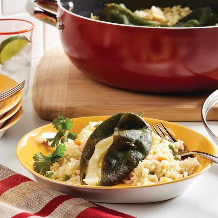 One-Pot Chiles Rellenos with Rice - Farberware