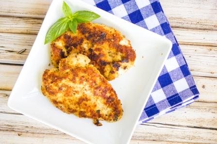 Simple Herbed Breaded Chicken